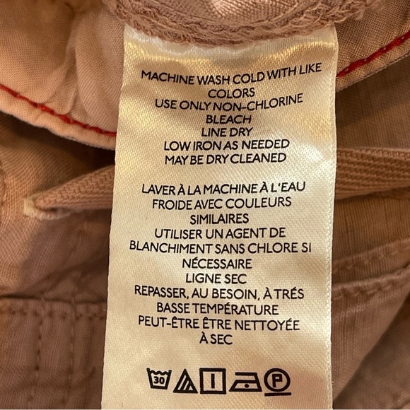 Anthropologie Pilcro Silky Cargo Pants in Mauve Size 12 - Picture 10 of 14